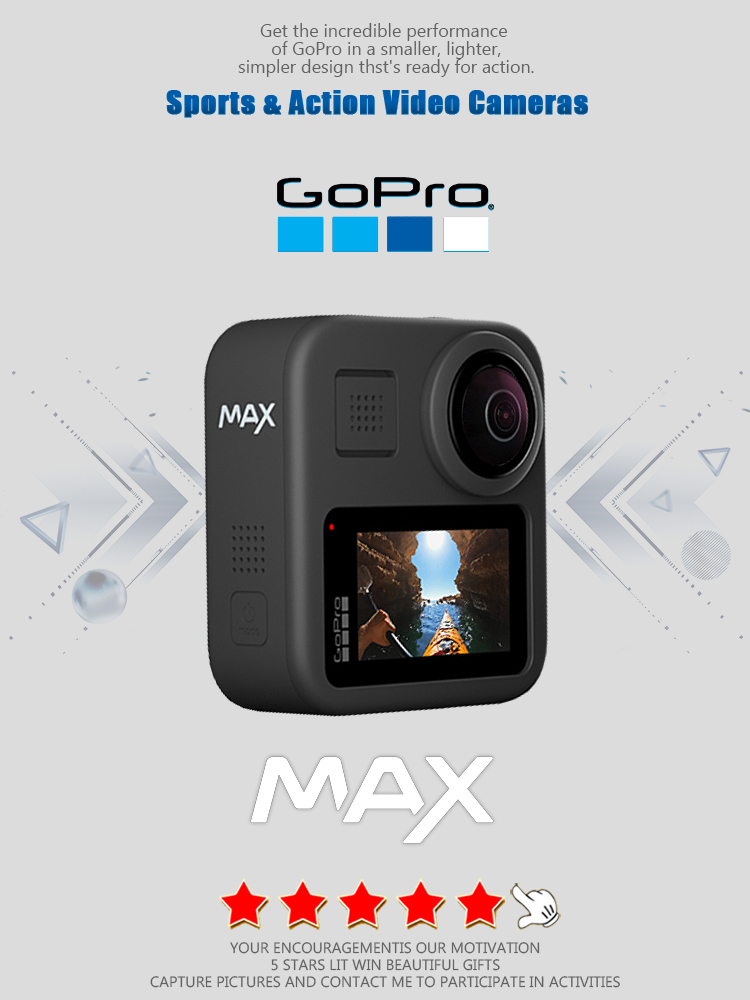 Photography Grid - Dokunmatik Ekranlı GoPro MAX 360 Aksiyon