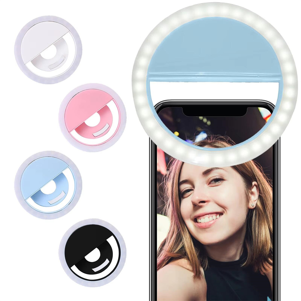 Photography Lighting - LED Selfie Dolgu Işığı USB Şarjlı