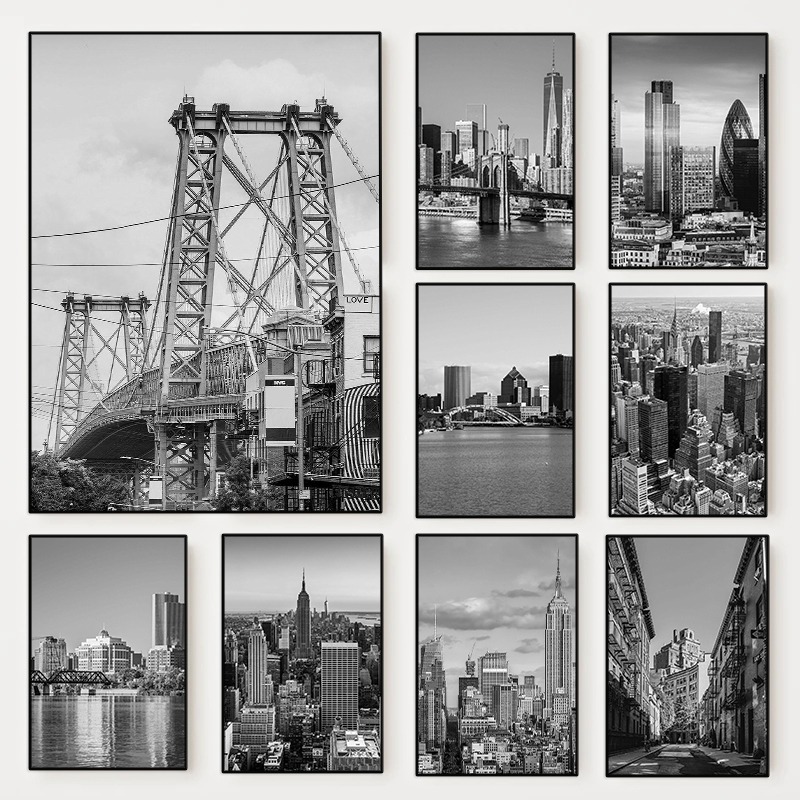Photography Black And White - Siyah ve Beyaz New York Şehir