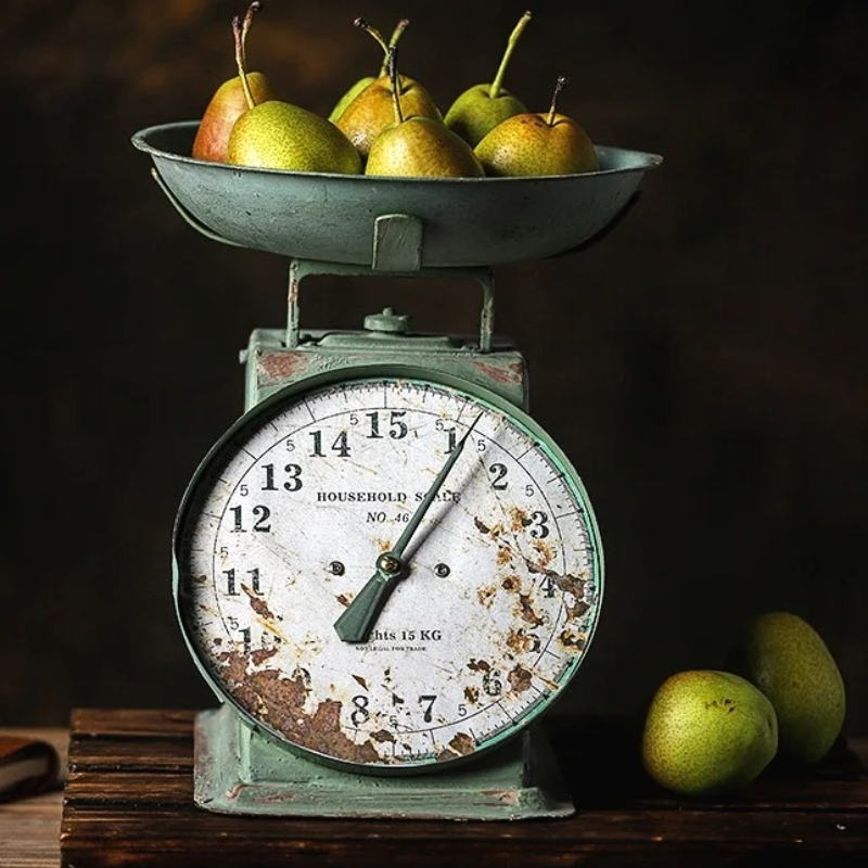 Photography Still Life - Vintage Gıda Şekillendirme Terazisi Antika Fotoğrafçılık