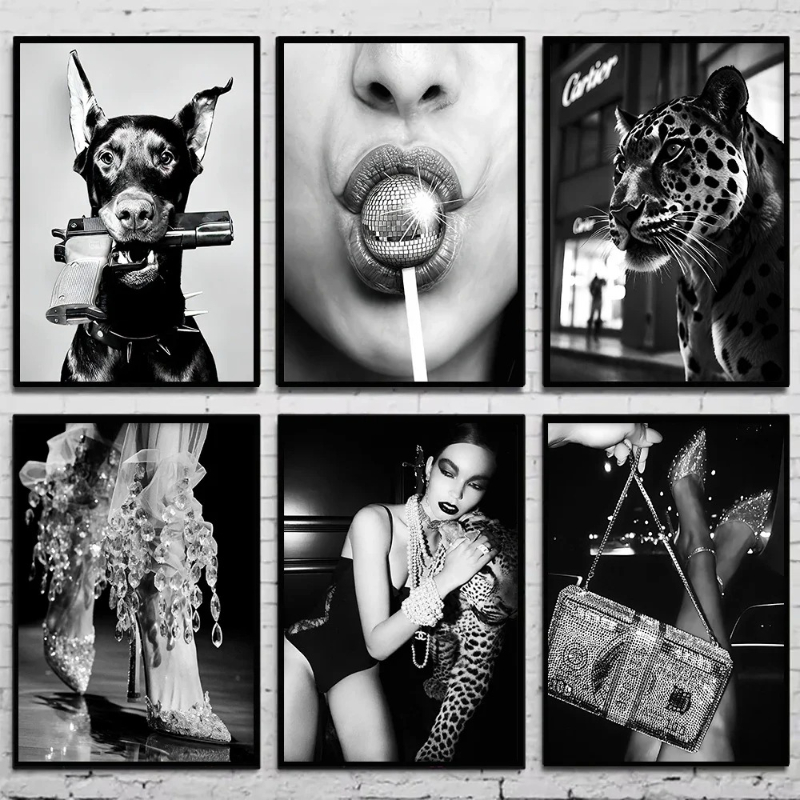 Photography Black And White - Siyah ve Beyaz Moda Vintage Fotoğraf