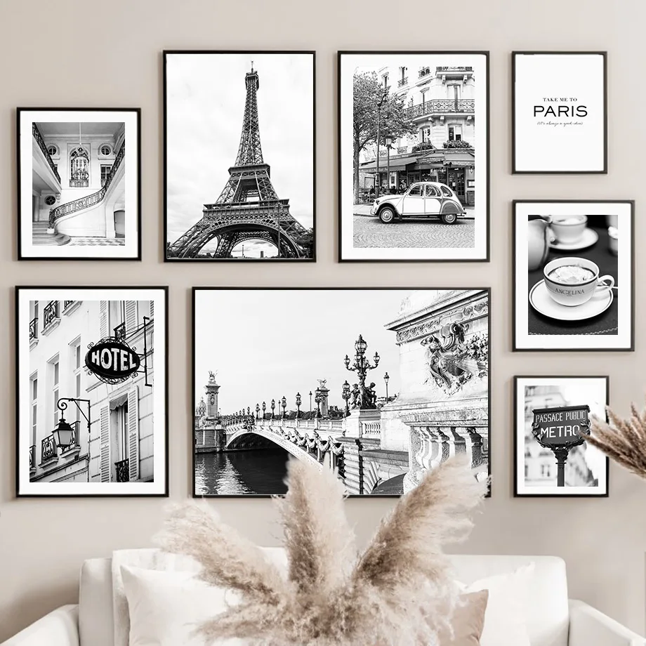 Photography Black And White - Duvar Sanatı Kanvas Tablo Siyah Beyaz