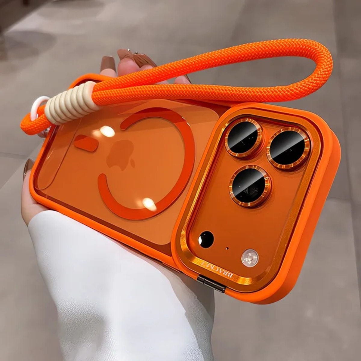 Camera Wrist Strap - Magsafe Kablosuz Şarj Bileklik Askılı Telefon