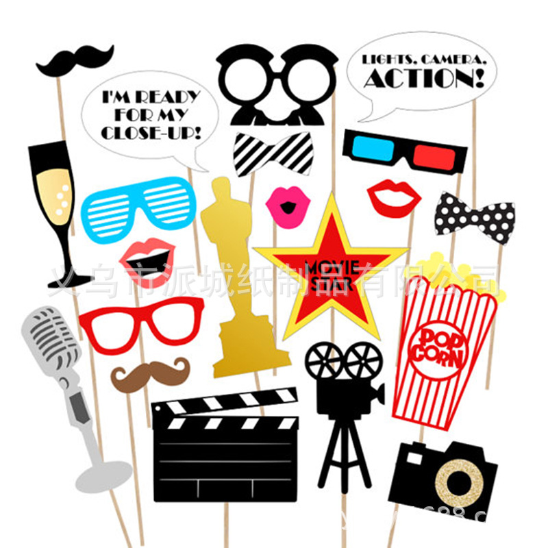 Photography Oscar - 1 Set/33 adet yaratıcı fotoğraf sahne