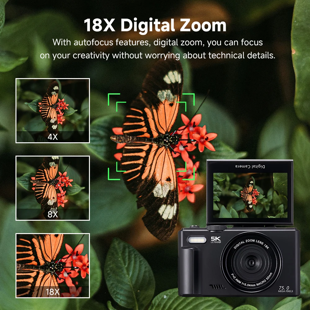 75MP Dijital Fotoğraf Makinesi - Photography Nature Images incelemesi ve fiyatı