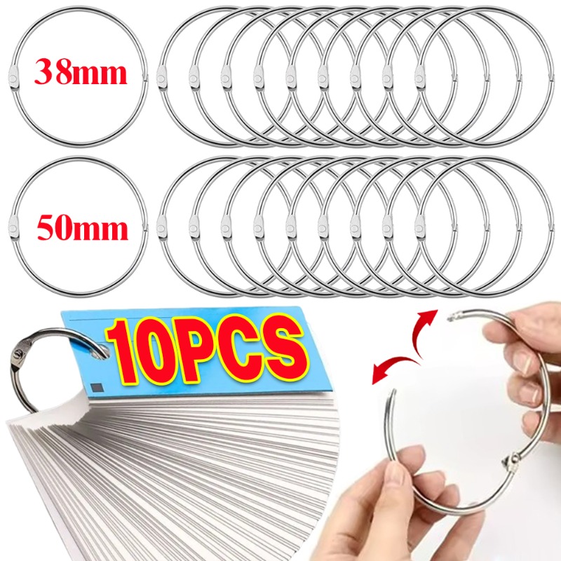 1-10 adet Metal halka bağlayıc - Photography Paper incelemesi ve fiyatı
