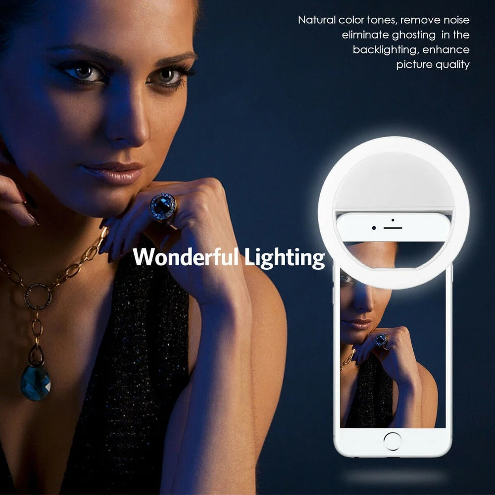 LED Selfie Dolgu Işığı USB Şar - Photography Lighting incelemesi ve fiyatı