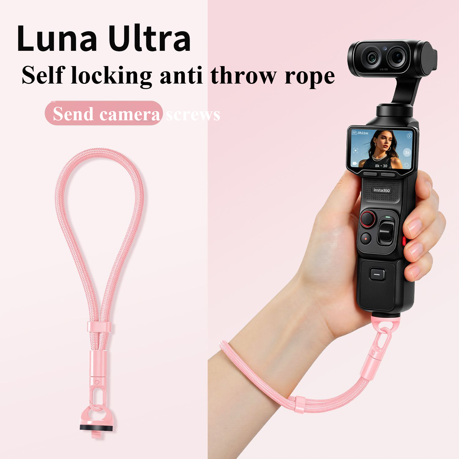 Insta360 Luna Ultra Pocket 3/4 - Camera Wrist Strap incelemesi ve fiyatı