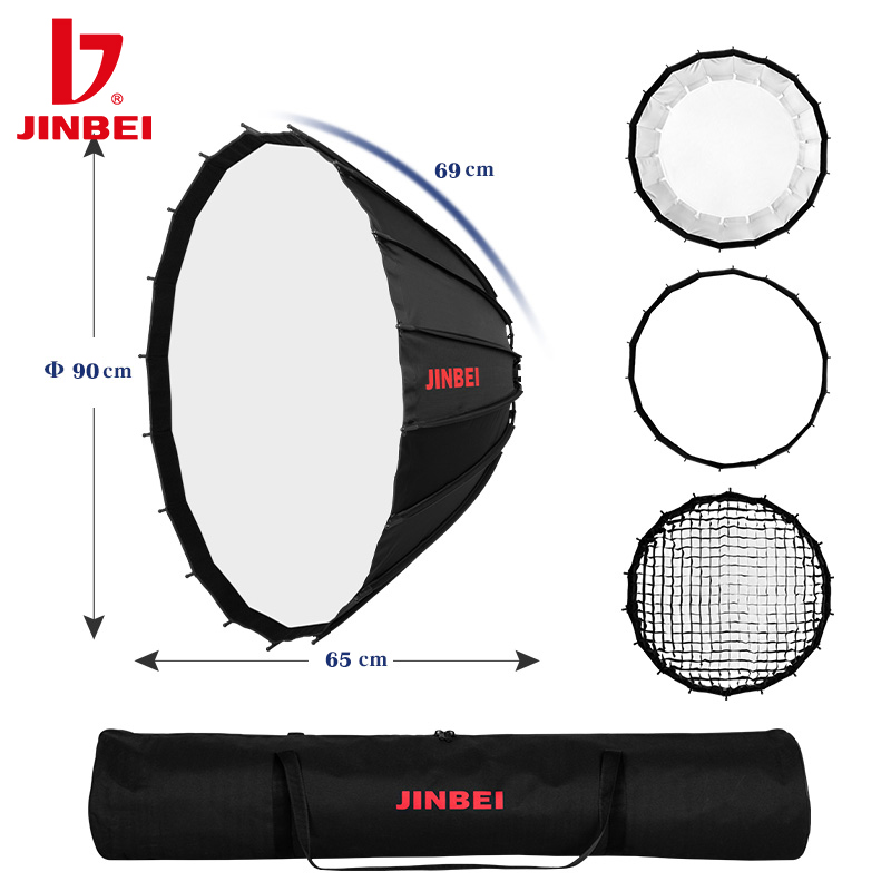 JINBEI 90cm Derin Yansıtıcı Pa - Photography Grid incelemesi ve fiyatı